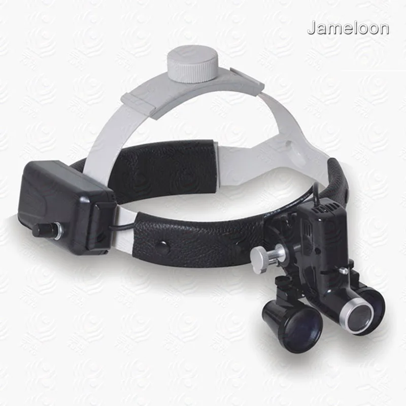 3.5X Surgical Medical Magnifier High Intensity Led Light Dental Headlight Headlamp Magnifying Lens ENT Surgery Operation Loupe