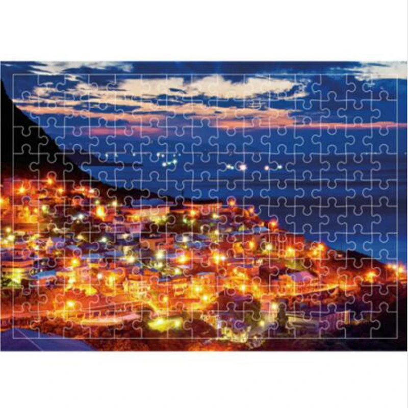 

Educational Puzlle Toys 3D Paper Jigsaw Puzzles 1000/150 Pieces Puzzle For Adult