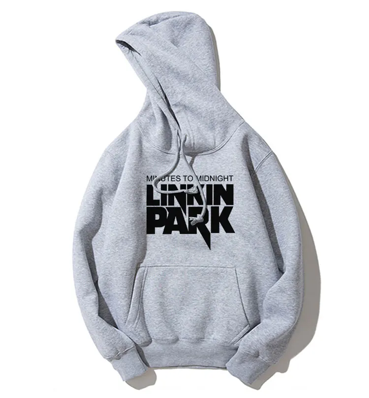 Man Fashion Linkin Park hoodies Autumn winter harajuku hoody streetwear hip-hop tracksuit Mens pullover sweatshirt Plus size 4XL