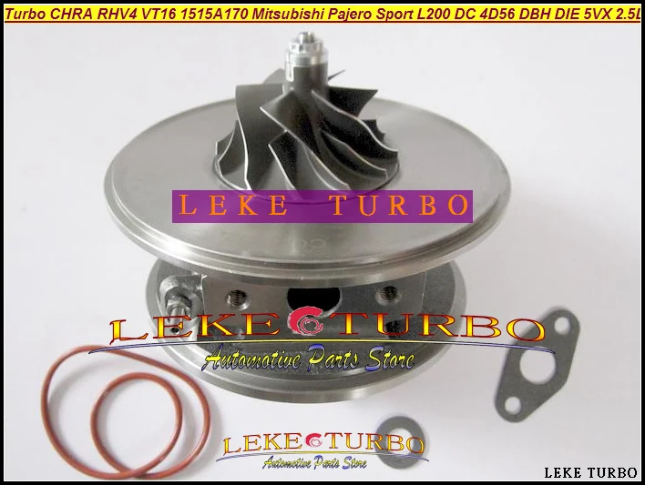 Turbo Cartridge CHRA RHV4 VT16 VT-16 1515A170 VAD20022 For Mitsubishi Triton Intercooled Pajero Sport L200 DC 06- DI-D 4D56 2.5L (4)