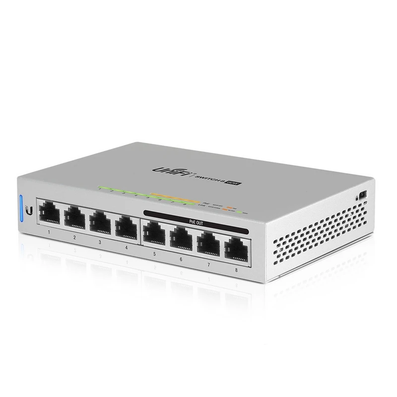 Хит продаж Ubiquiti/UBNT UniFi Switch us-8-60w 48V 802.3af gigabit питания PoE коммутатора | Компьютеры и