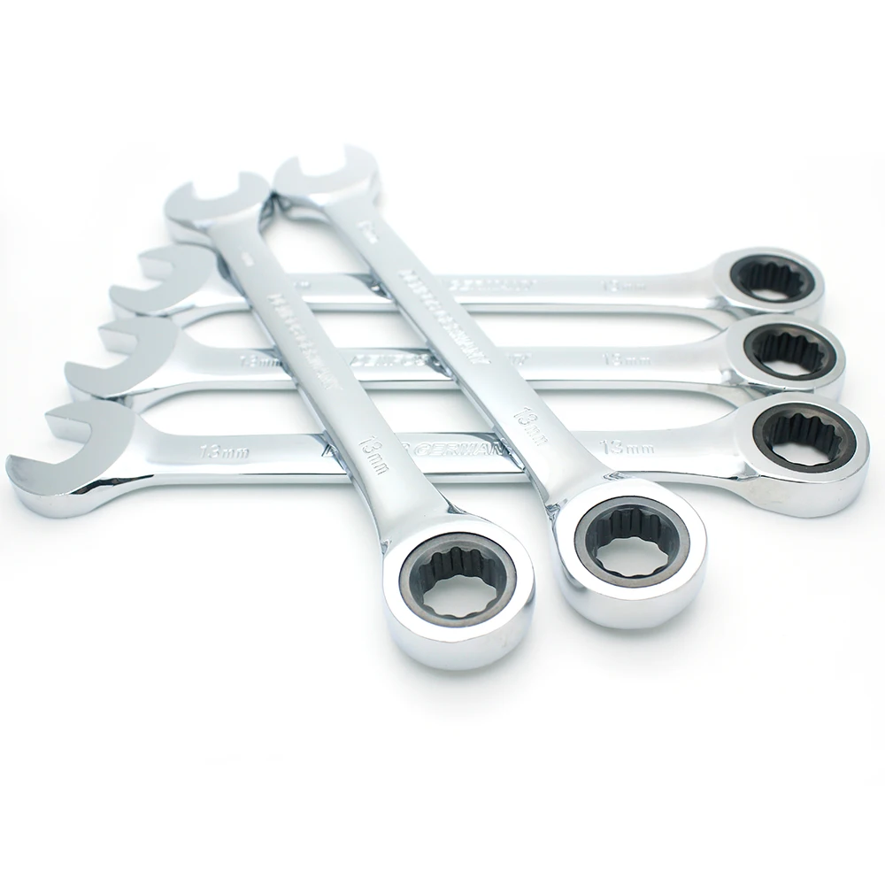 Buy 13 Mm Ratchet Combination Wrench Open end and Ring