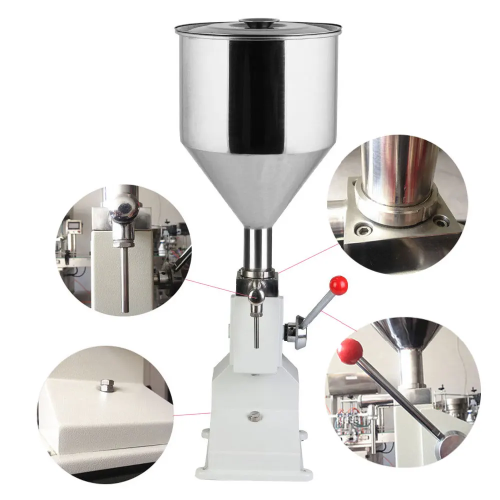 НОВАЯ пищевая разливочная машина Ручное ручное давление из нержавеющей пасты
