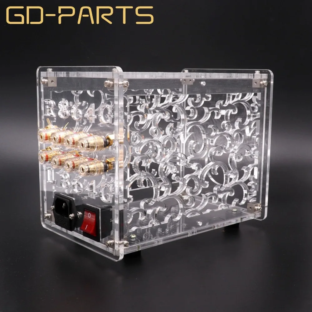 1 комплект прозрачный акриловый корпус для FU32|amplifier chassis|tube amplifier chassispreamplifier enclosure |