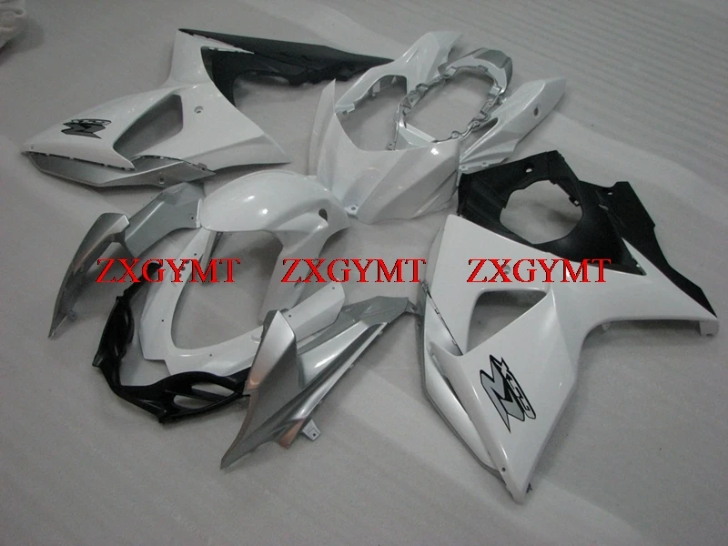 

Plastic Fairings for GSX-R1000 2009 - 2016 K9 Fairings for Suzuki GSXR1000 2013 White Silvery Fairings for Suzuki GSXR1000 09 10