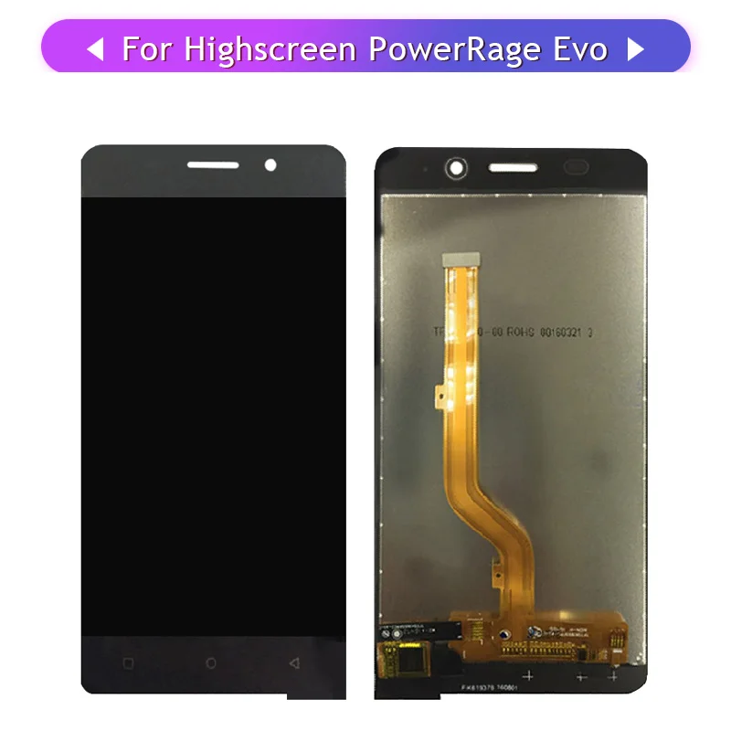 3 шт. сенсорный экран для высокого экрана мощность Rage Evo ЖК дисплей сборка