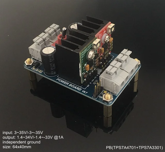 

TPS7A4701 3301 RF RF Audio DAC ADC Low Noise Power Module