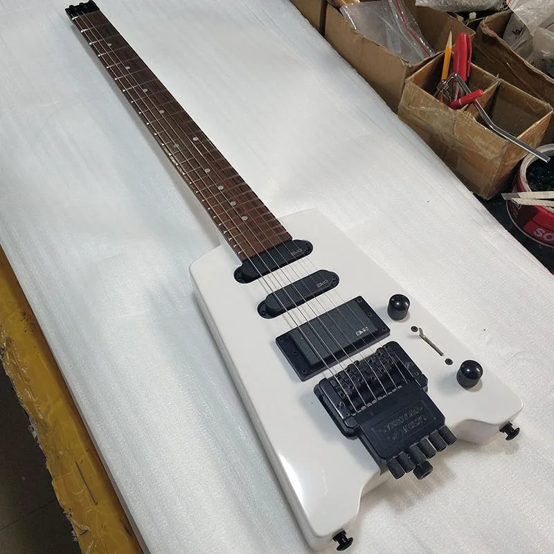 

Beyond Huang Guanzhong Headless Electric Guitar Portable Travel Guitar Customizable