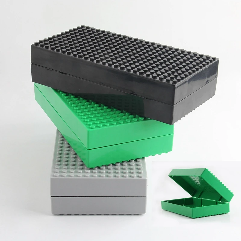 Blocos construção com legoe brinquedos para Color : Green, gray, black