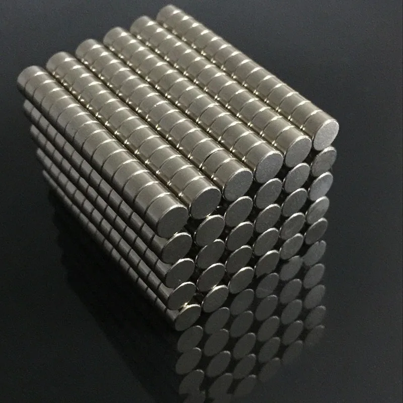 

Home Tool 50pcs 6mm x 3mm N52 Round Magnets Rare Earth Neodymium Magnets Strong Permanent Disc Cylinder Magnet