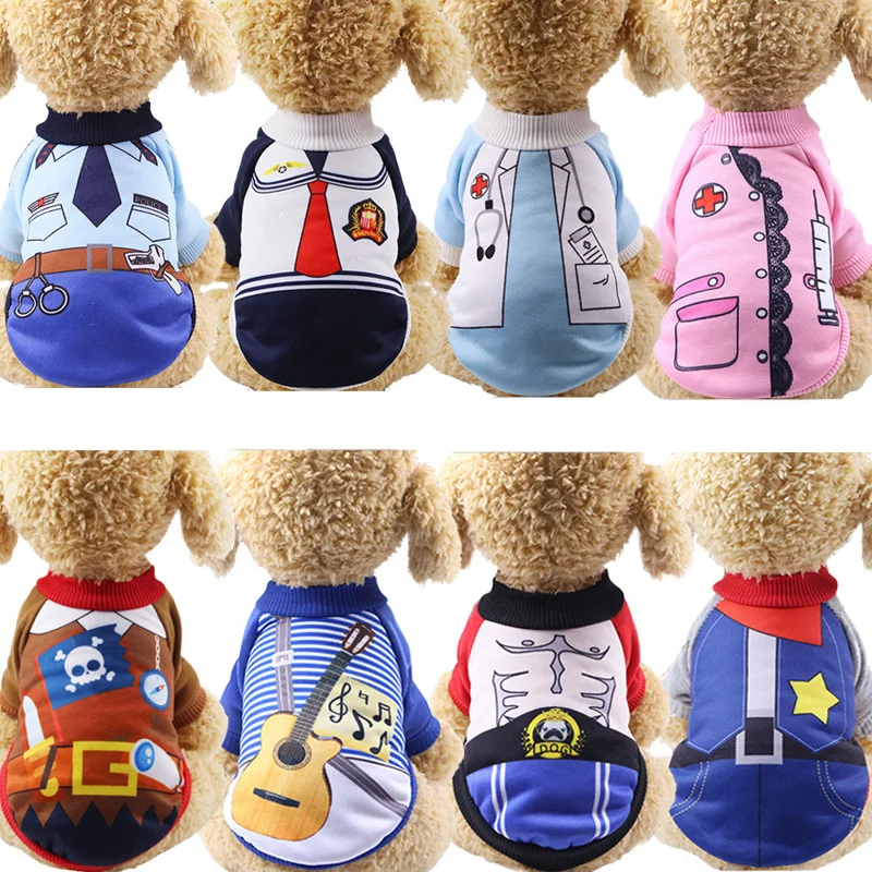 

Warm Dog Clothes Classic Pet Dog Clothes For Small Dogs Coat Costume Autumn Puppy Clothing Yorkie Chihuahua Coat Jacket c4S1