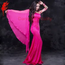 Одежда для танца живота Master Performance элегантные пояса рукава платье для танца живота платья для женщин танец живота удобные костюмы