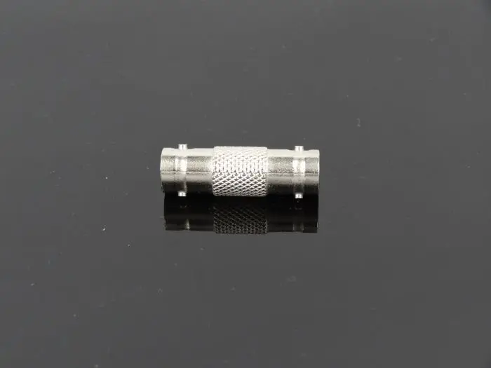 

2pcs BNC Straight Through Connector Female To Female Extension BNC Video Cable Plug Q9 Seat To Q9 Seat Monitoring Adapter