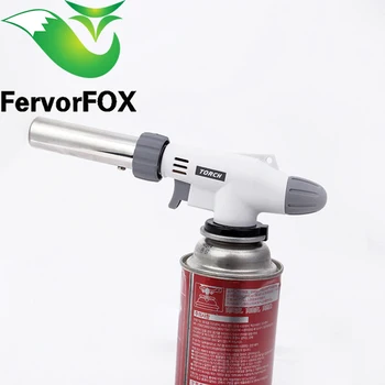 

New Gas Torch Flame Gun Blowtorch Cooking Soldering Butane AutoIgnition gas-Burner Lighter Heating Welding gas burner flame