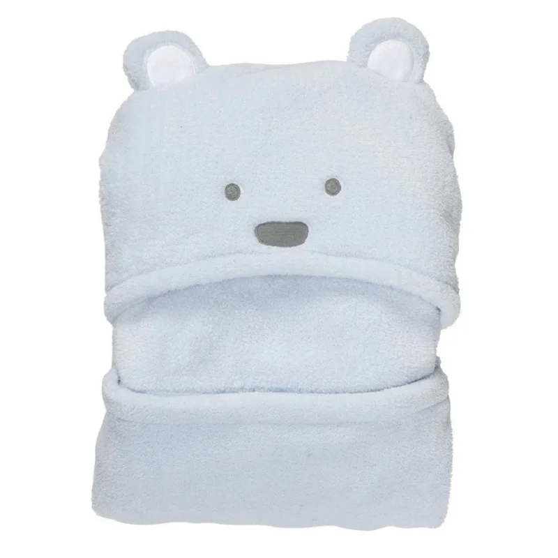 Animal Hooded Baby Bathrobe Coral Fleece Newborn Blankets Sleepwear Baby Clothes Newborn wrap envelope Hot Sale images - 6