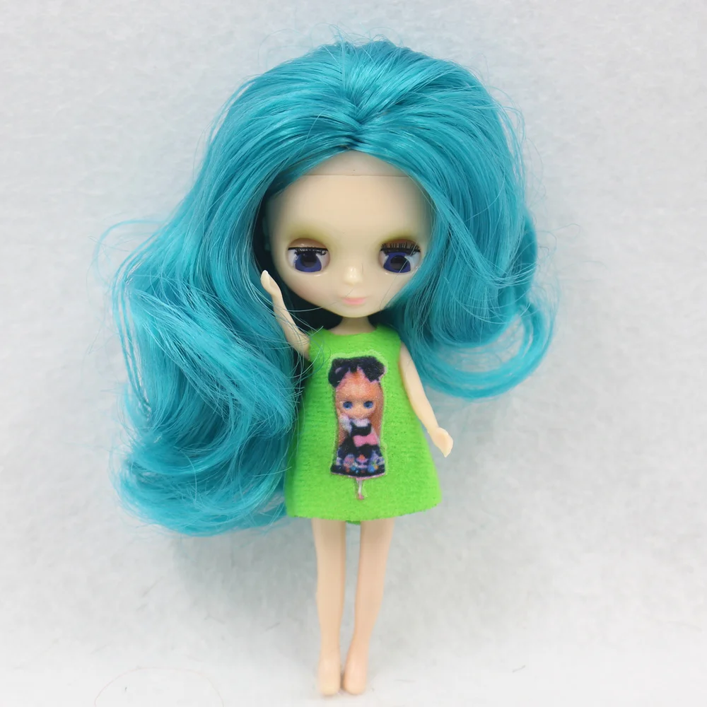 Ледяная Обнаженная мини-кукла Blyth много видов цветов волос, одежда случайный BJD