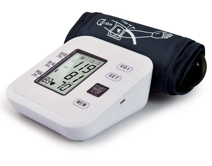 골반 자동 디지털 상완 혈압 모니터 심장 박동 속도 맥박계 혈압계 혈압계 맥박계