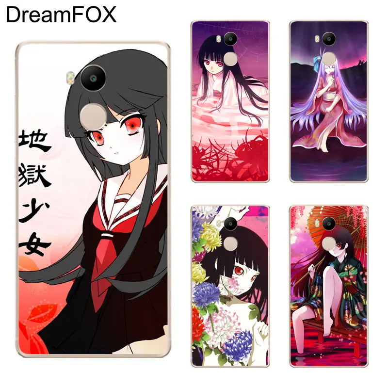 DREAMFOX K011 Ai Енма Hell Girl Мягкие TPU силиконовый чехол для Xiaomi Redmi Note 3 4 5 плюс S 4A 4X 5A Pro