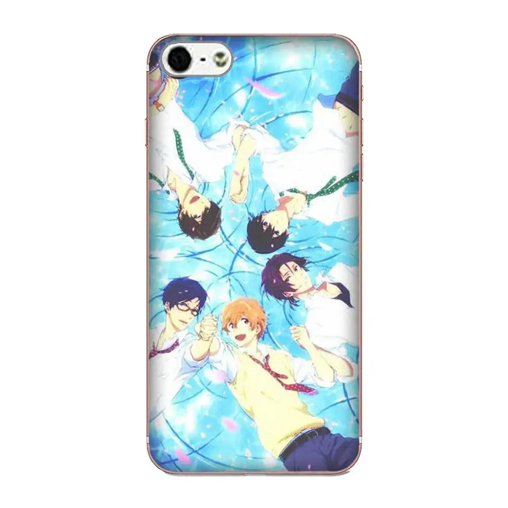 Iwatobi Swim Club Tpu мягкий чехол для телефона Galaxy J1 J2 J3 J330 J4 J5 J6 J7 J730 J8 2015 2016 2017 2018 mini