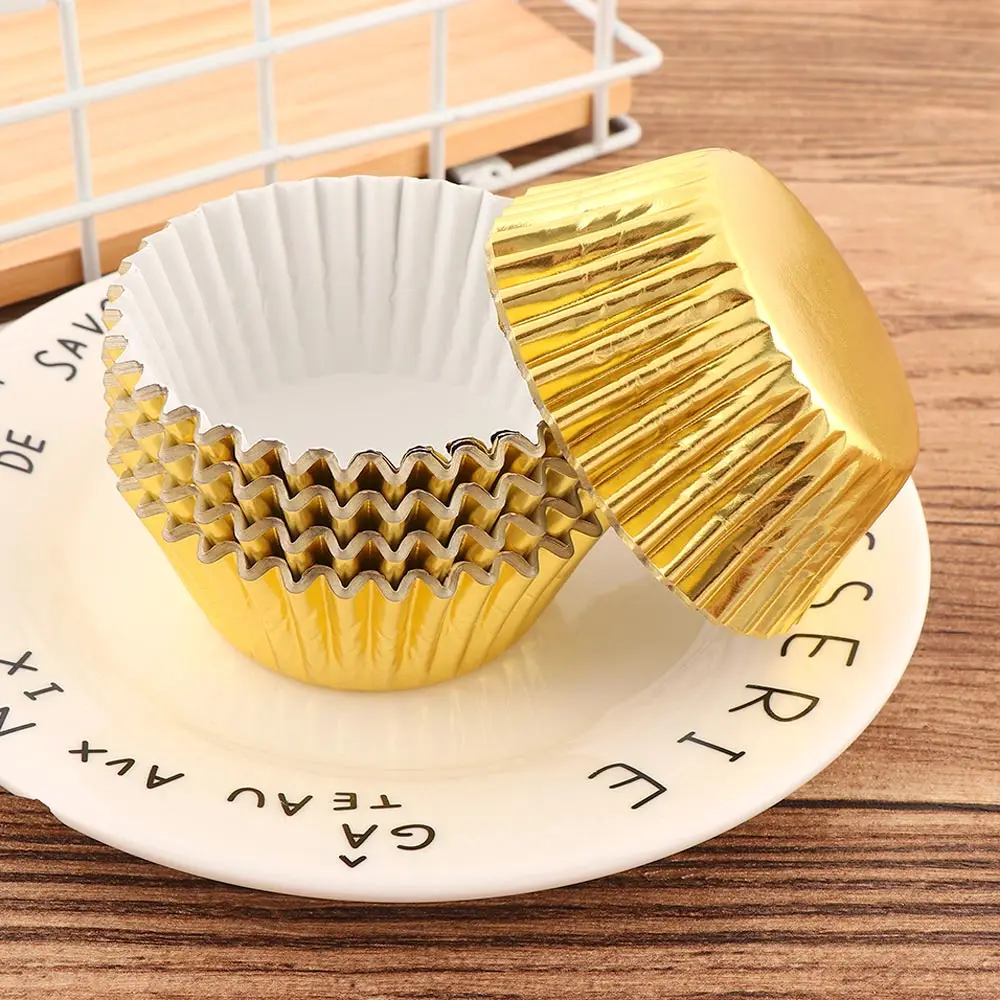 

100Pcs/set Thicken Muffin Cupcake Paper Cups Liner Cake Decoration Tools DIY Party Tray Cake Mold Kitchen Accessories