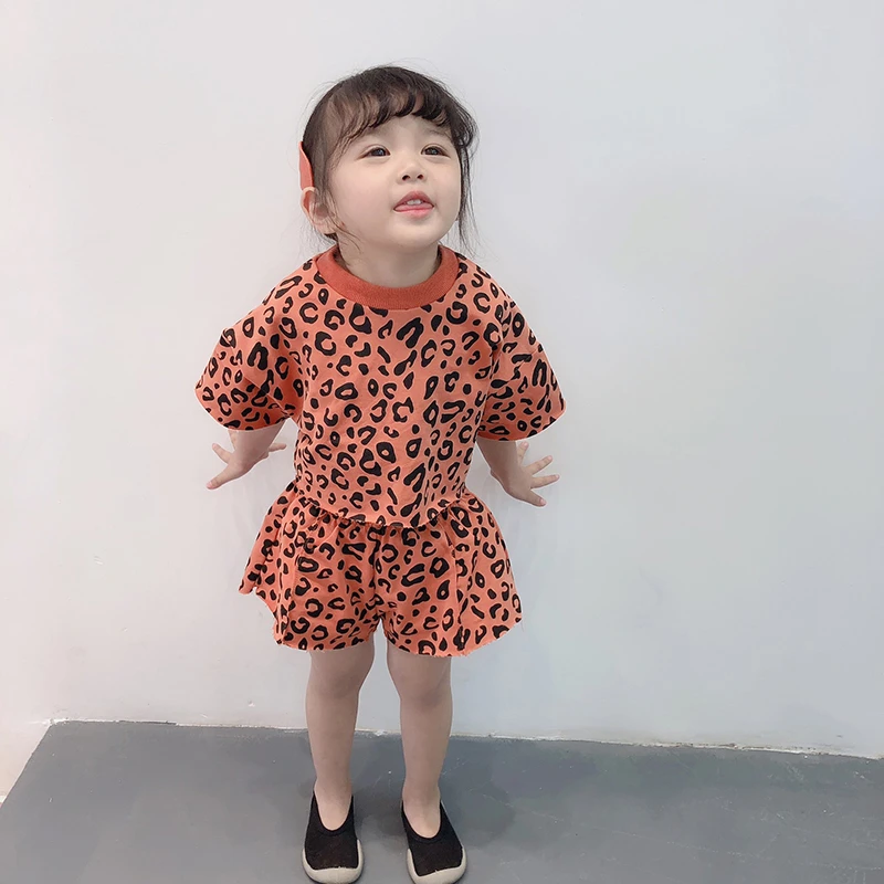 Conjunto Leopardo Infantil Para Niña Conjunto Leopardo Infantil Para Niña