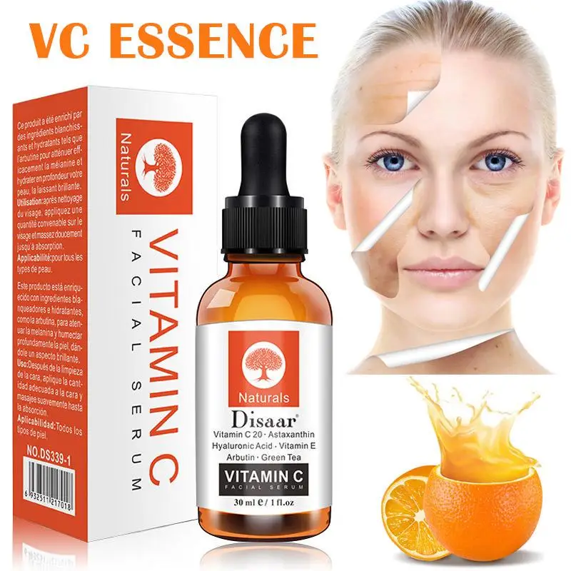 

Essence 30ml Vitamin C Serum Drop Face Essence Anti Wrinkle Aging Brightening Facial Care