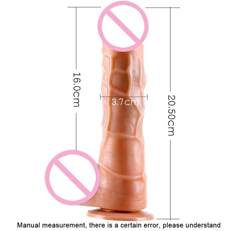 10 Speed Dildo Vibrator Wireless Remote Control Vibrating Realistic Penis with Suction Cup Sex Dick Toys for Woman Sex Products