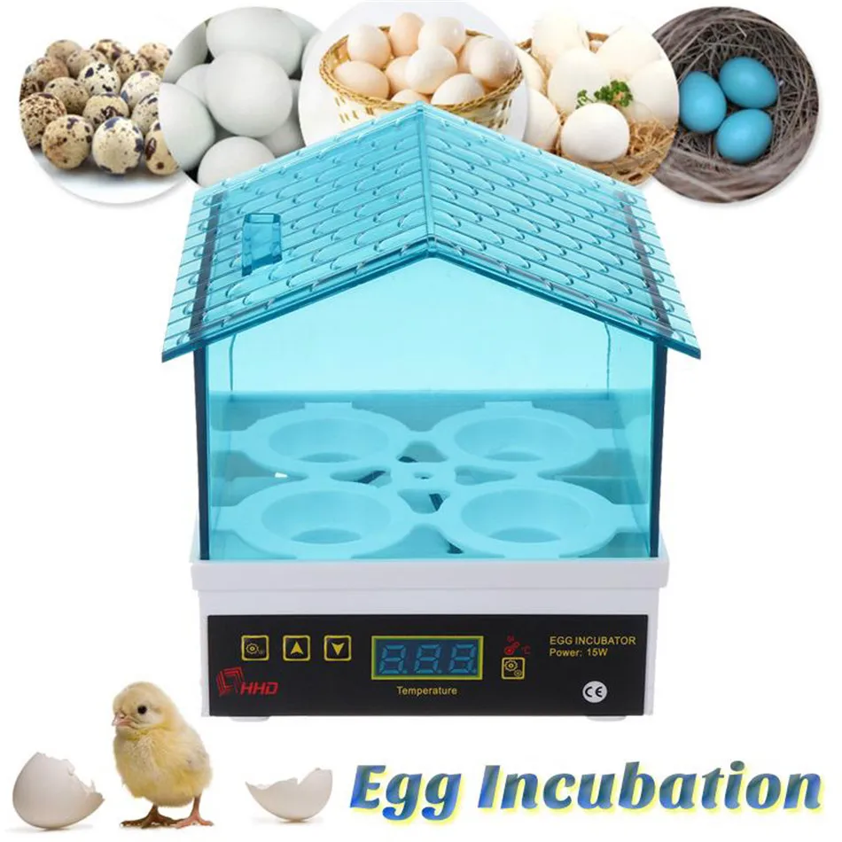 

VOGVIGO 4 Digital Egg Incubator For Chicken Duck Temperature Control Automatic Turning/Chicken Hatcher encubadoras para pollos
