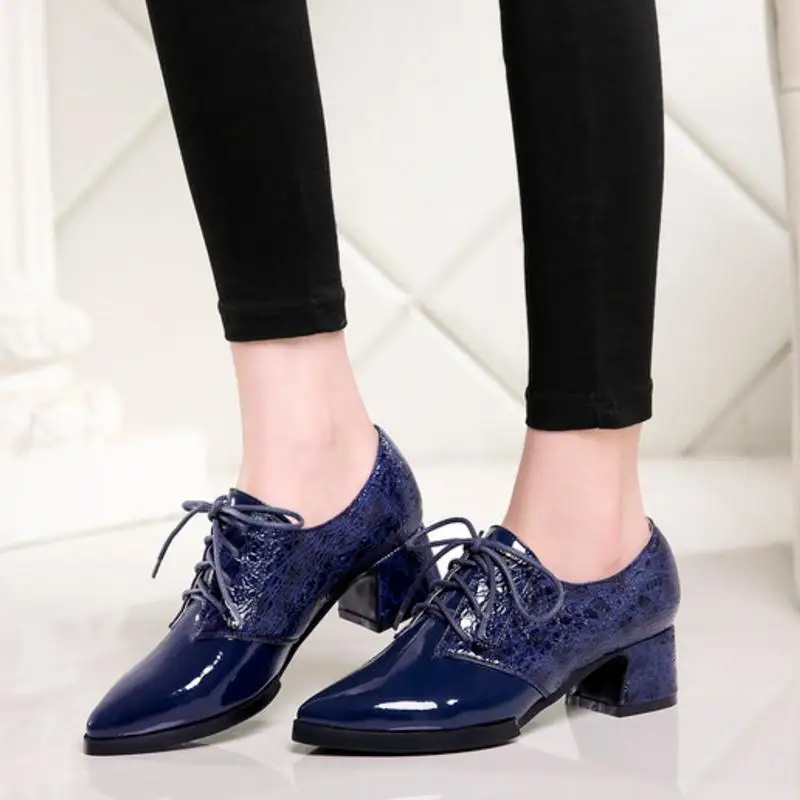 TAOFFEN/Женская обувь; повседневная обувь на плоской подошве; женская обувь на низком каблуке; пикантные весенние женские брендовые туфли; размеры 34-42; P16166