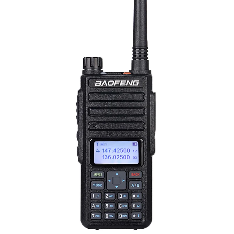 Baofeng DM-1801 рация ПМР Tier I/II цифровой аналоговый двойной режим Dual Band двухстороннее радио Comunicador коротковолновым приемником - Цвет: 1 piece