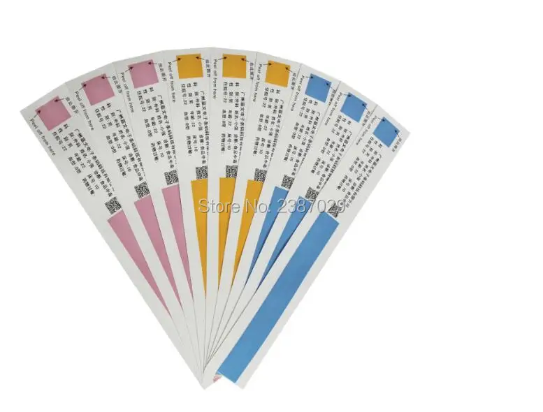 disposable wristband