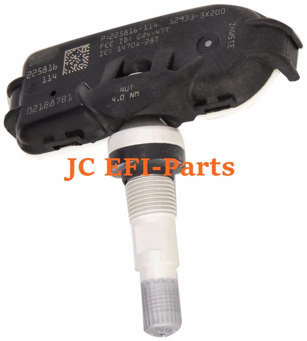 

52933-3X305 TPMS Sensor For 2014-2016 Hyudai Elantra MD HD
