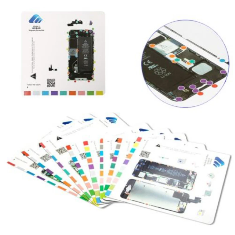 Magnet Repair Tools Guide Pad Screw Keeper Chart Mat for iPhone 5s 6 7 8 Plus X