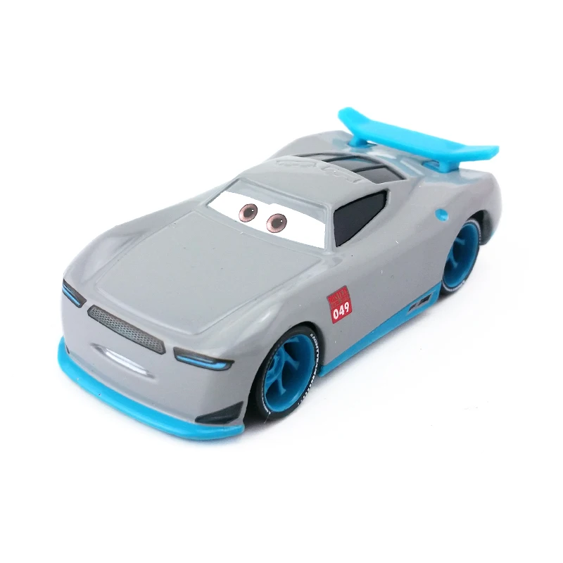 Disney "тачки 3 № 049 Gabriel Racer «Rookie» 1:55 литья под давлением модель игрушечной машины Свободные дети мальчик Подарок на Рождество;