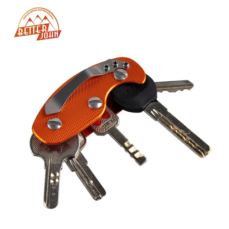 New Outdoor EDC 35g Ultralight Multi Tool Key Holder Key Clamp Survival Gear with Free Small