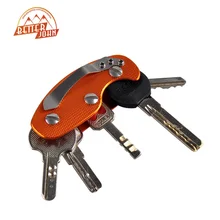 Новый Открытый EDC 35 г Сверхлегкий Multi Tool Брелок зажим Спасательное Снаряжение с Бесплатным Малых Частей Организатор Алюминиевый Ключ цепи