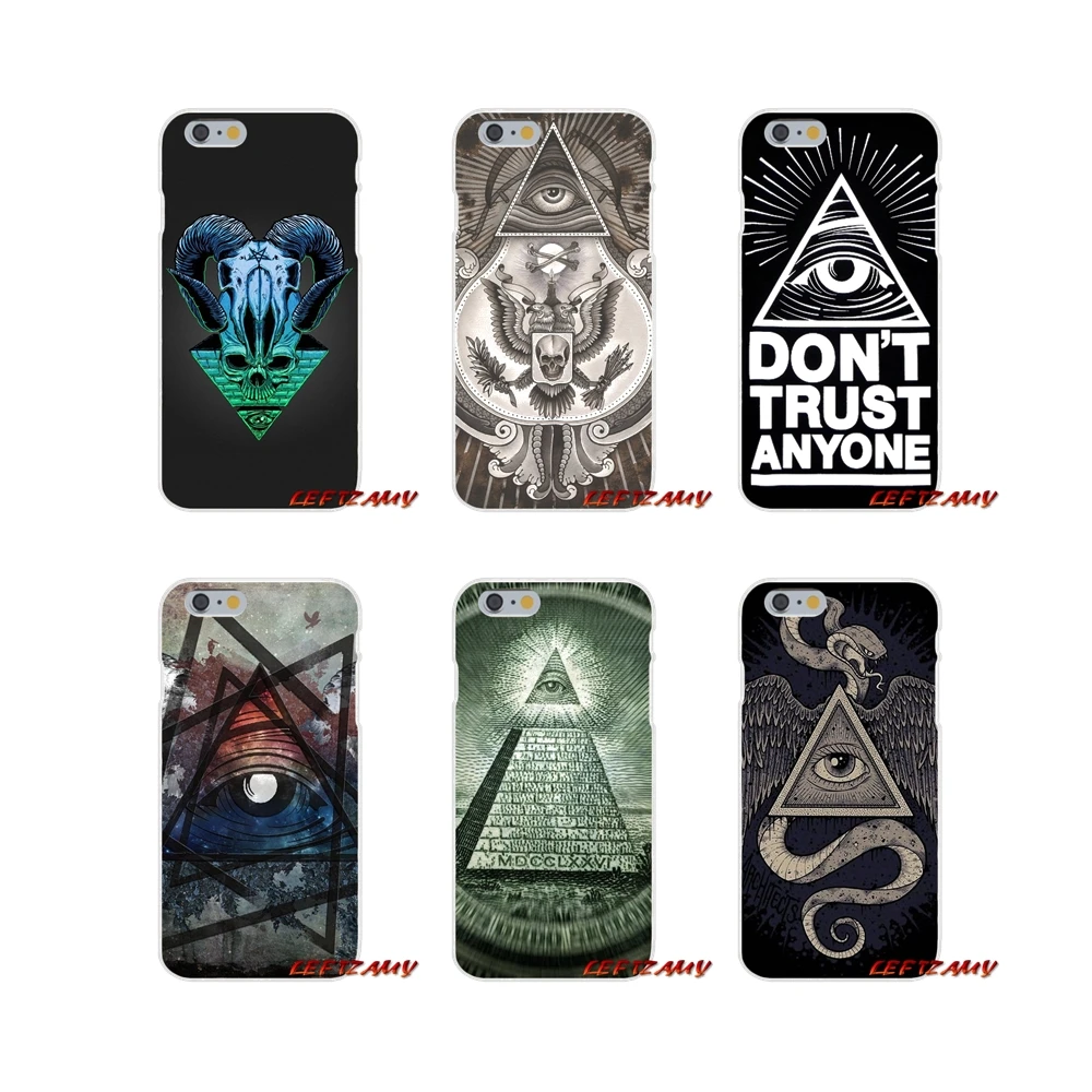For Xiaomi Redmi Note 6A MI8 Pro S2 A2 Lite Se MIx Max 2 3 F1 Oneplus 6T pyramid eye symbol illuminati Silicone Case Cover | Мобильные