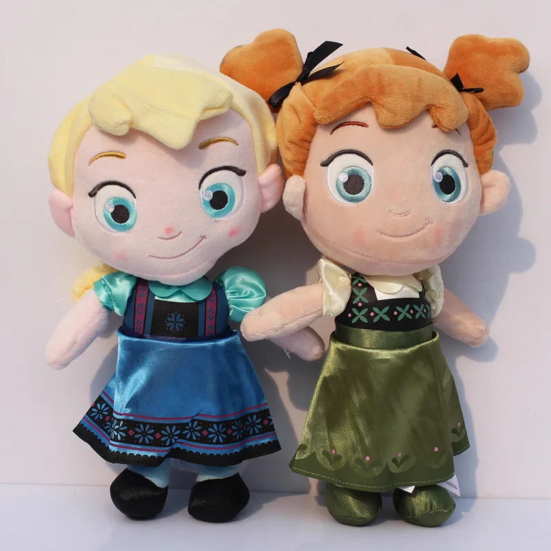 anna and elsa soft toys