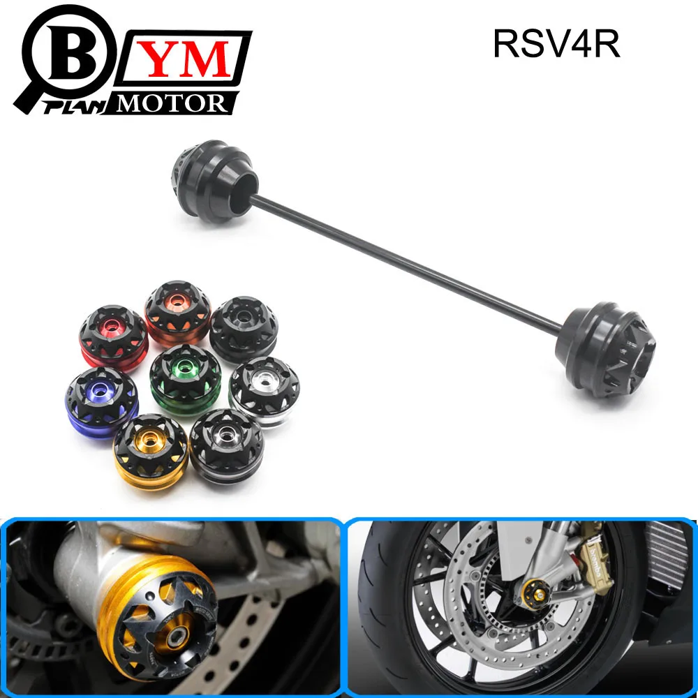 

Бесплатная доставка Для Apriliar RSV4R 2009-2015 CNC модифицированные передние и задние колеса мотоцикла шарик/амортизатор