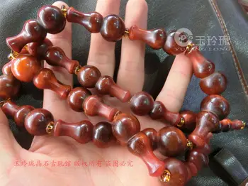 

African yak Horn gourd Bracelet Horn carving Small gourd Bracelet Horn gourd Necklace Pendant