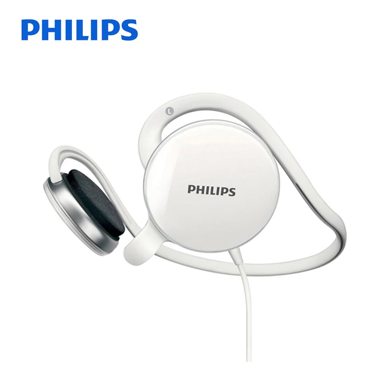 White Philips SHM6110U пост-висячая гарнитура с микрофоном Поддержка музыки и фильмов и игр для компьютера мобильного телефона официальный тест - Цвет: White