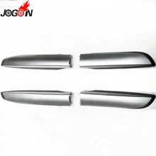 Серебряный Багажник на крыше барная стойка рельса конец Замена Крышка корпуса Кепки Накладка для Toyota RAV4 для Toyota Previa RAV 4 XA40 2013