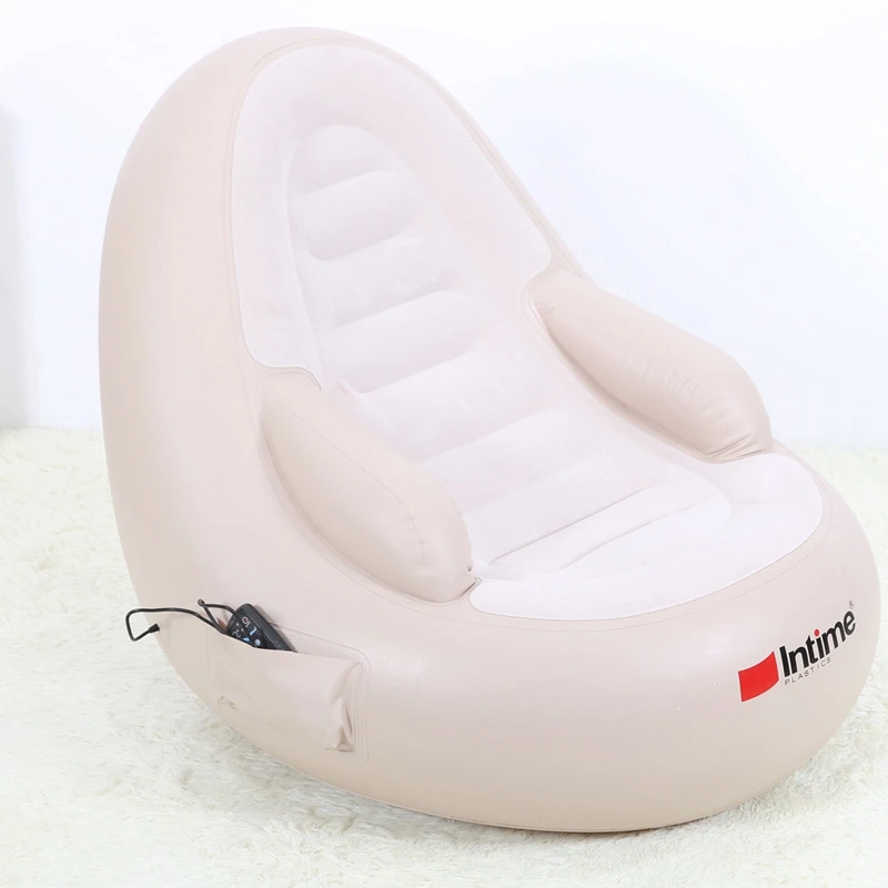 Многофункциональный Тип Флокированный Надувное массажное кресло для отдыха/складной надувной диван для отдыха для взрослых