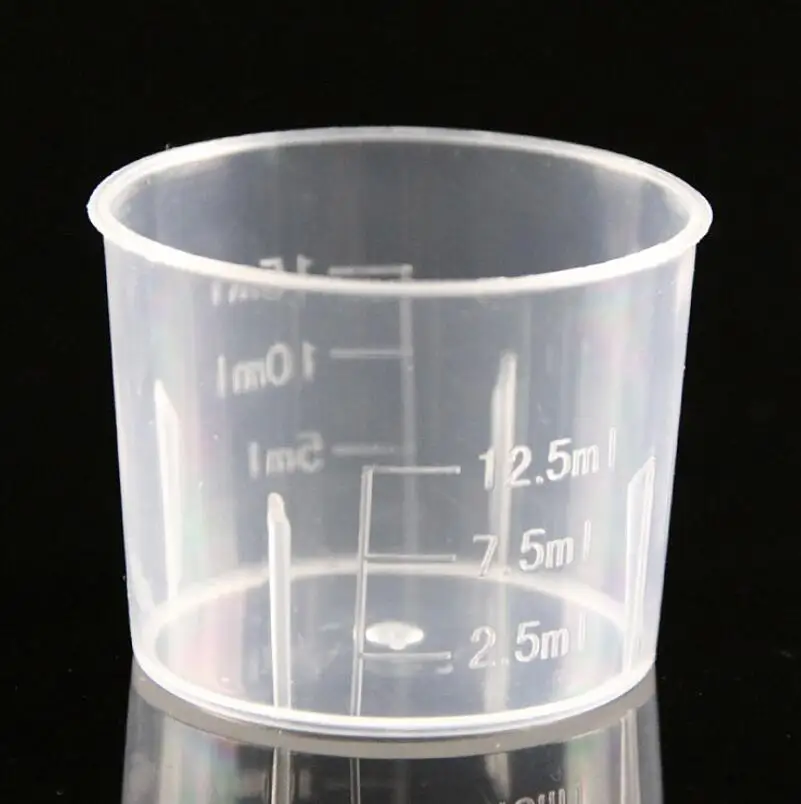 

Measuring Cup 15ml Transparent Plastic Small Liquid Measuring Cup Kitchen Cooking Tool Free Shipping