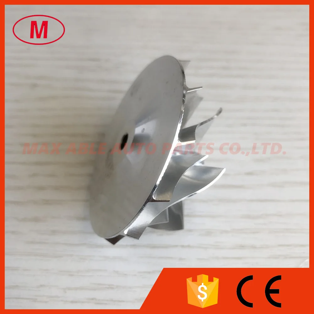 TD04HL 16T 49189 00016 43 43/56 02 мм 6 + лопасти турбо заготовка/Фрезерное компрессорное колесо
