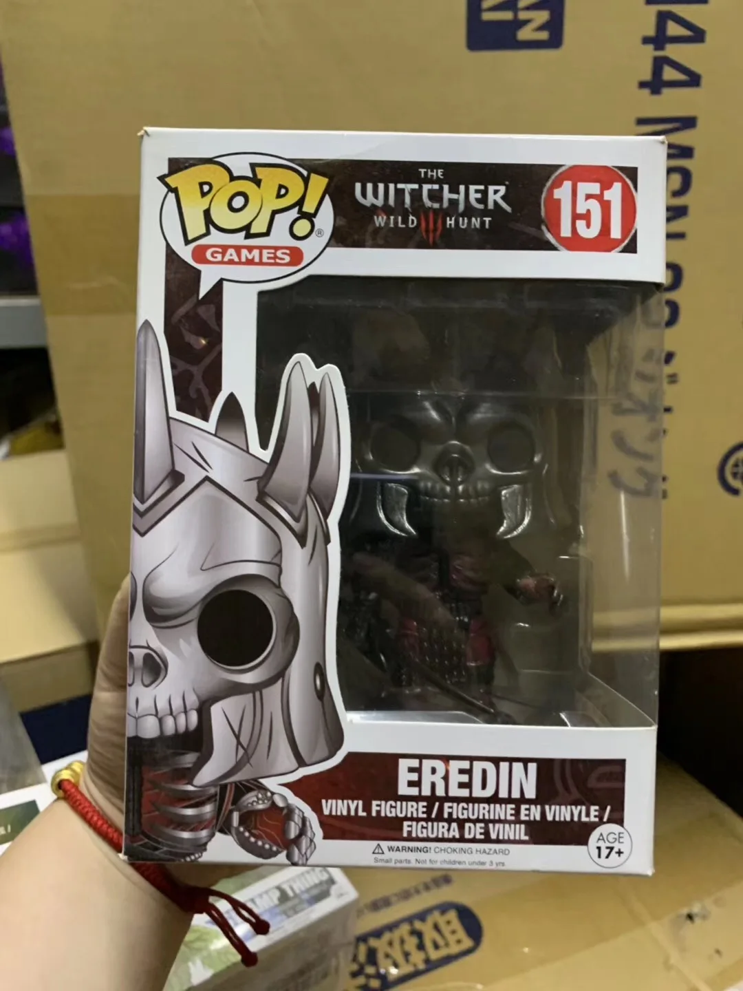 Официальные игры Funko pop: Виниловая фигурка Ведьмака-эредина Коллекционная модель