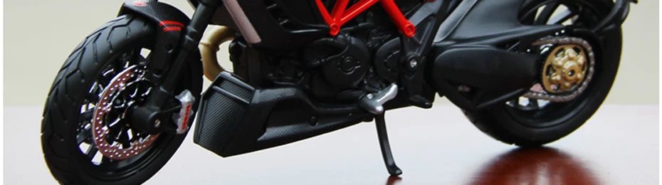 Maisto 1:12 Игрушечная модель мотоцикла H2R 1199 Panigale GSXR 750 YZF R1 CBR 600RR гоночный мотоцикл коллекция детских игрушек