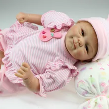 NPKCOLLECTIO реальные 40 см силиконовые куклы Adora реалистичные Bonecas для новорожденных Реалистичная Магнитная соска bebes reborn куклы игрушки для младенцев