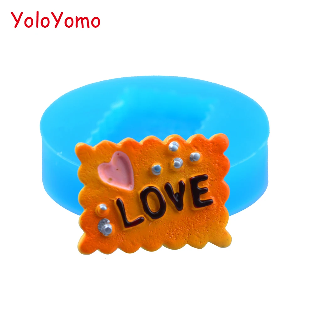 Q001YL 23 4 мм силиконовая форма для печенья LOVE десерт помадка украшения тортов