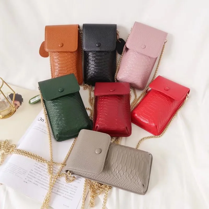 

2018 New Crocodile Fashion Ladies Handbag Shoulder Bag Messenger Bag Casual Popular Mobile Phone Small Bag for Women